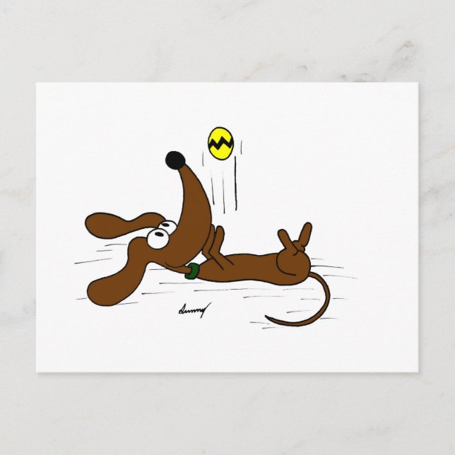 Midge "Having a Ball" Postcard (Front)