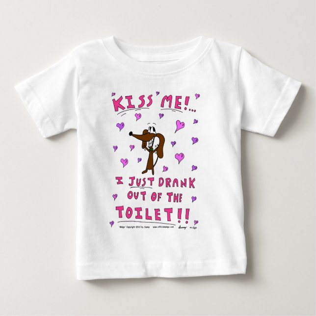 Midge 'KISS ME' Infant T-Shirt (Front)