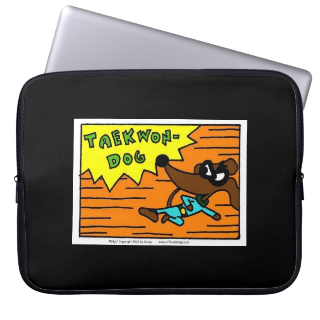 Midge TAEKWON-DOG Laptop Sleeve (Front)