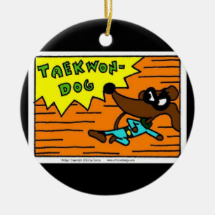 Midge TAEKWON-DOG Ornament