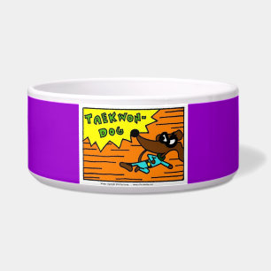 Midge TAEKWON-DOG Pet Bowl - Purple