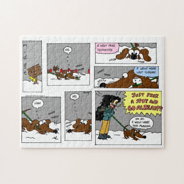 Midge The Perfect Spot Puzzle (Horizontal)