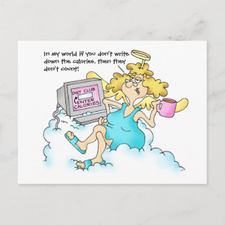 Midge's Diet Postcard #3 Food Journal