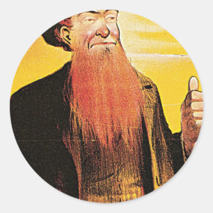 Midland Railway to Scotland Classic Round Sticker