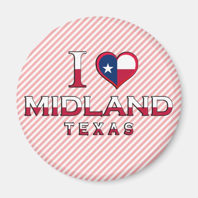 Midland, Texas Magnet (Front)
