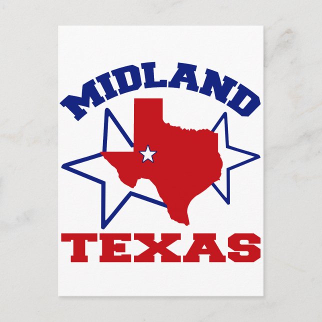 Midland, Texas Postcard (Front)