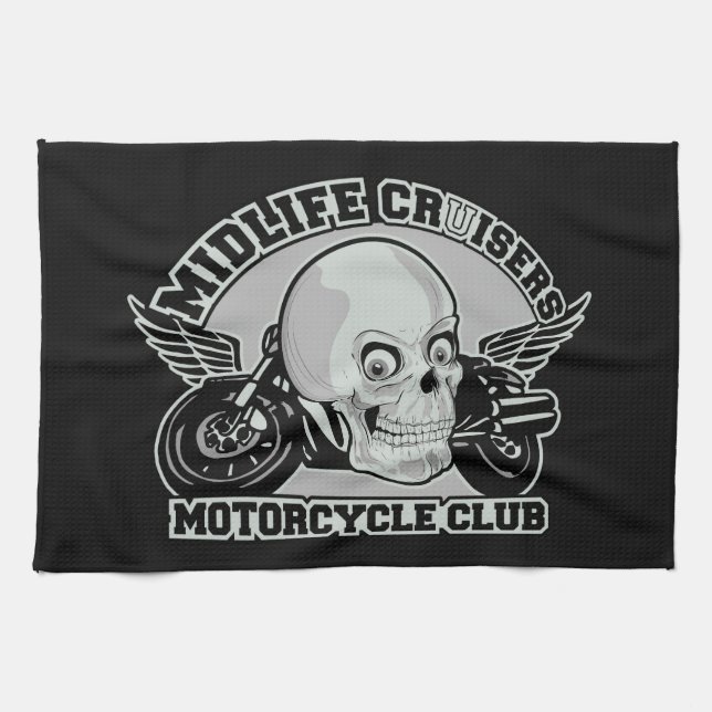 Midlife Cruisers MC custom hand towel (Horizontal)