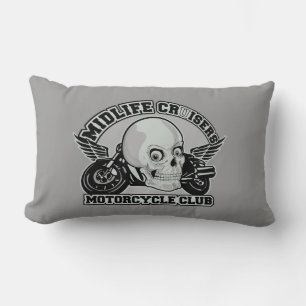 Midlife Cruisers MC custom throw pillow