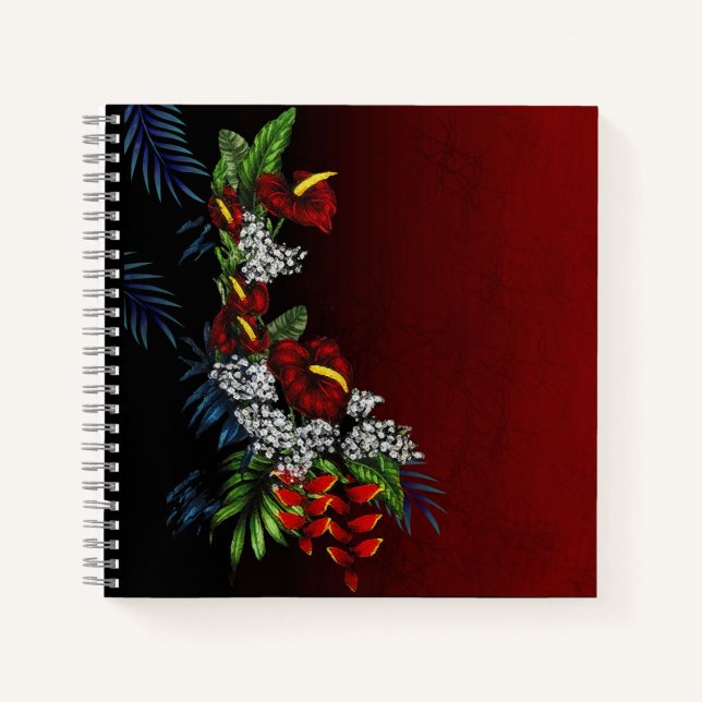 Midnight Aloha Notebook (Front)