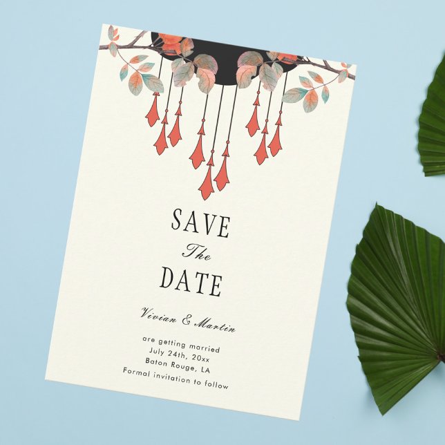 Midnight Autumn Save The Date Invitation (Creator Uploaded)