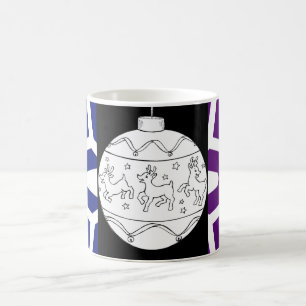 Midnight Baby Reindeer Coffee Mug