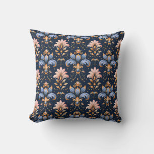 Midnight Baroque Bloom Princesscore Cushion