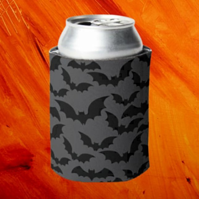 Midnight Bat Swarm Beverage Cooler – Dark Grey (Creator Uploaded)