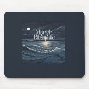 Midnight Bibliophile Mouse Pad