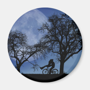 Midnight Bike Ride Magnet