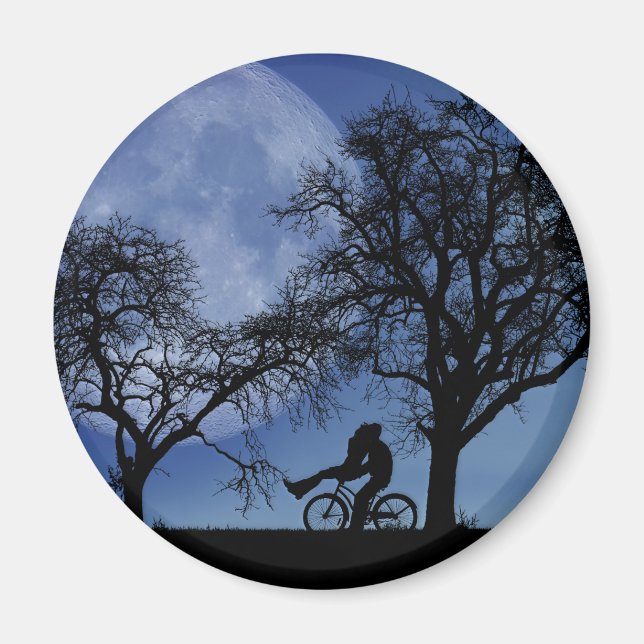 Midnight Bike Ride Magnet (Front)