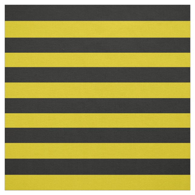 Midnight black, dark gold stipe, stripes fabric (Swatch)