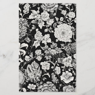Midnight Bloom: A Dark Floral Wedding Stationery