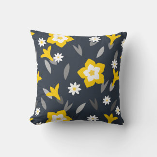 Midnight Bloom Cushion