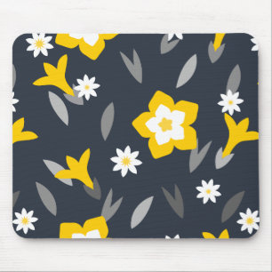 Midnight Bloom Mouse Pad