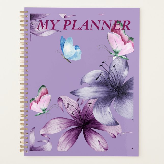 MIDNIGHT BLOOM PLANNER (Front)