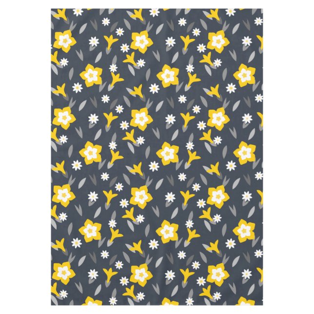 Midnight Bloom Tablecloth (Front)