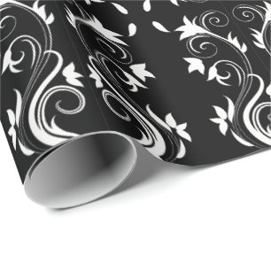 Midnight Bloom Wrapping Paper