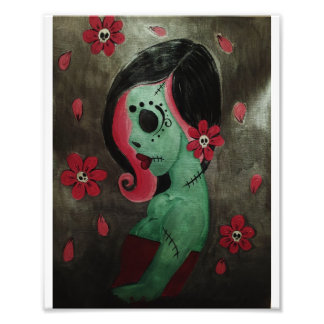 Midnight Bloomed Art Print