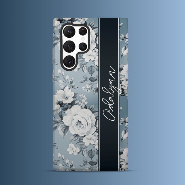 Midnight Blossom  Samsung Galaxy S22 Ultra Case (Creator Uploaded)