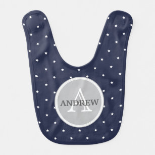 monogrammed bibs