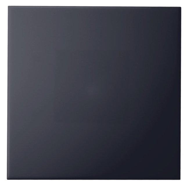 Midnight Blue Ceramic Tile (Front)