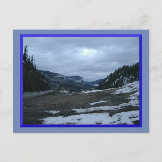 Midnight Blue Colorado Postcard (Front)