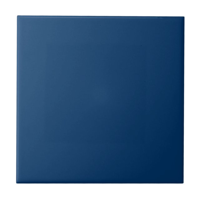 Midnight Blue Custom Ceramic Tile – Bulk Orders (Front)