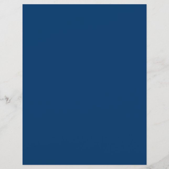 Midnight Blue Custom Paper for Events & Business (Front)