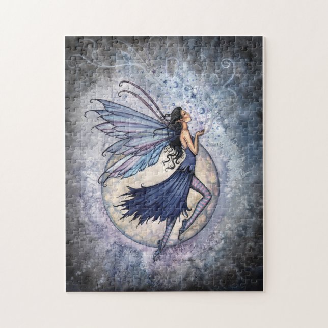 MIdnight Blue Fairy Puzzle (Vertical)