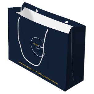 Midnight Blue Large Gift Bag