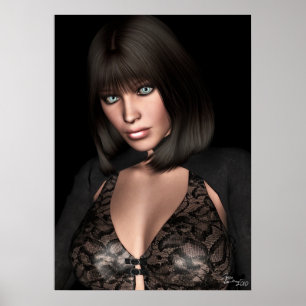 Midnight Blue Redux Poster