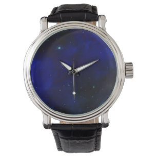 Midnight Blue Sky with Stars Watch