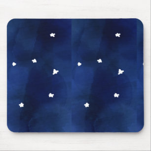 Midnight Blue starry sky Mouse Pad