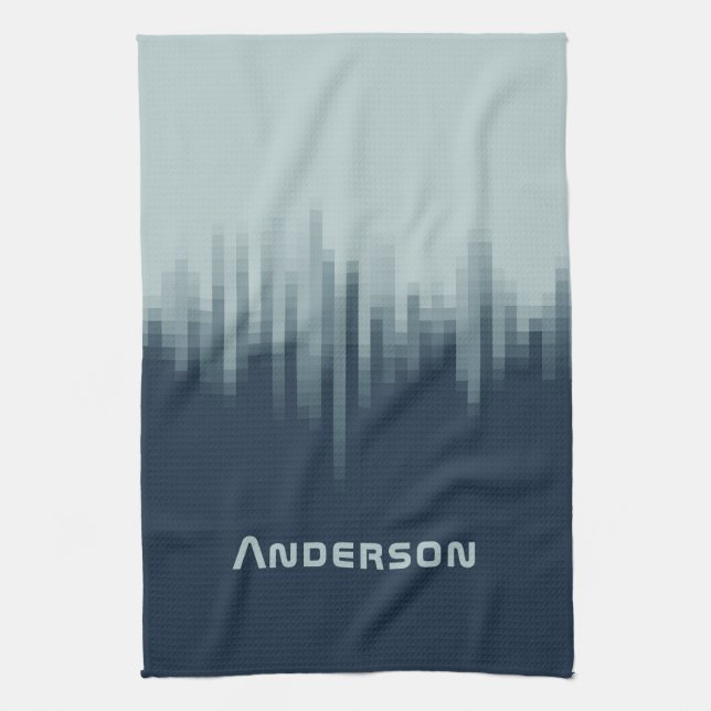 Midnight Blue Tea Towel (Vertical)