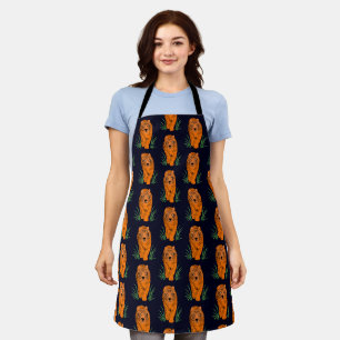 Midnight Blue Tigers in the Jungle Grass Apron