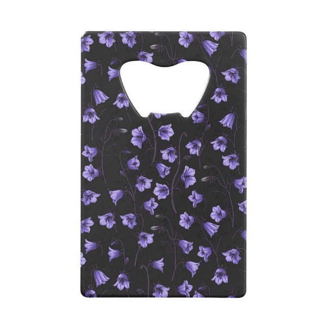 Midnight Bluebells, Harebells, Bellflowers (Front)