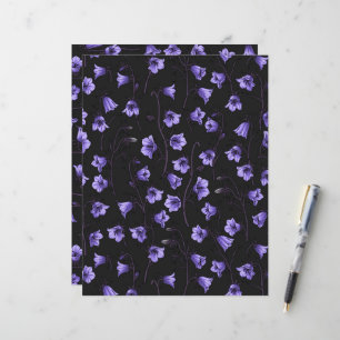 Midnight Bluebells, Harebells, Bellflowers