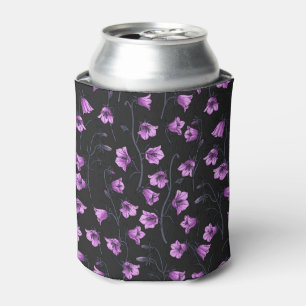 Midnight Bluebells, Harebells, Bellflowers 2 Can Cooler