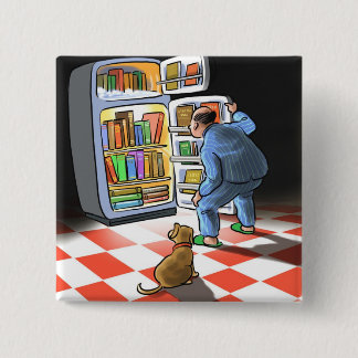 Midnight Book Snack Button