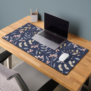 Midnight Botanical Garden Desk Mat
