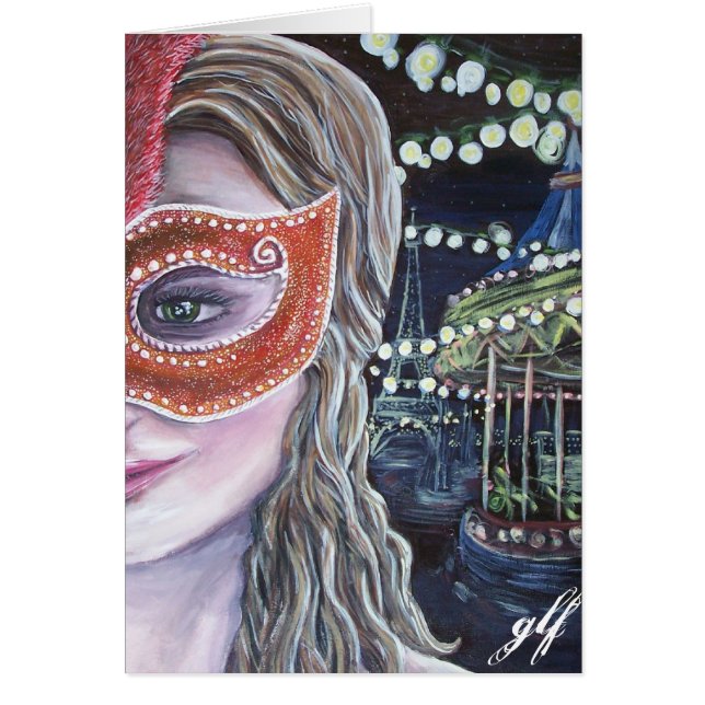 midnight carnival card (Front)