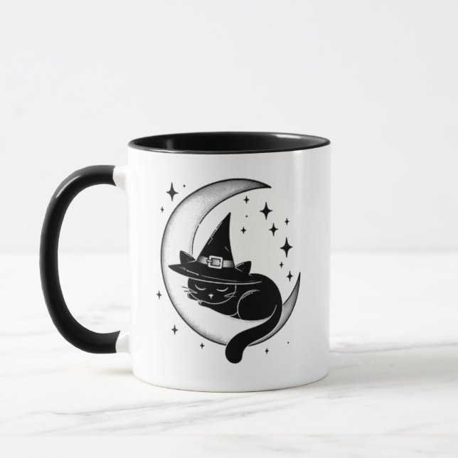 Midnight Catnap Mug (Left)