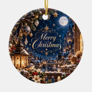 Midnight Christmas Ornament