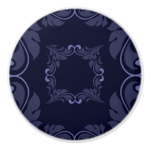 Midnight Clouds Ceramic Knob